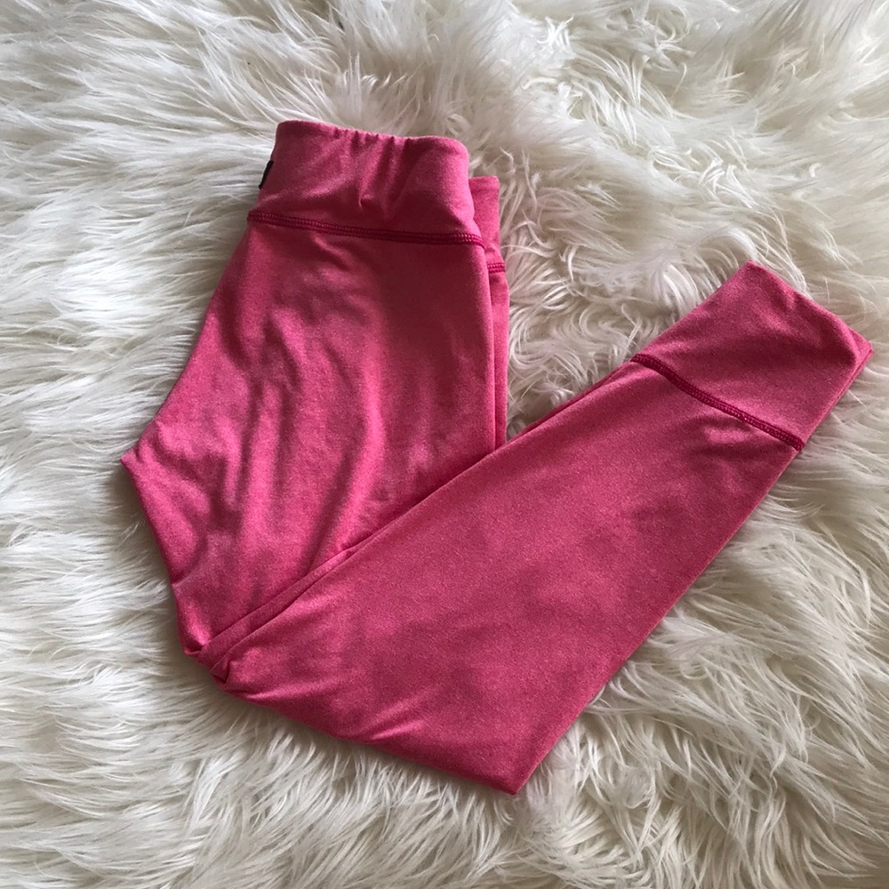 Patagonia Girls Pink Leggings Capilene Baselayer